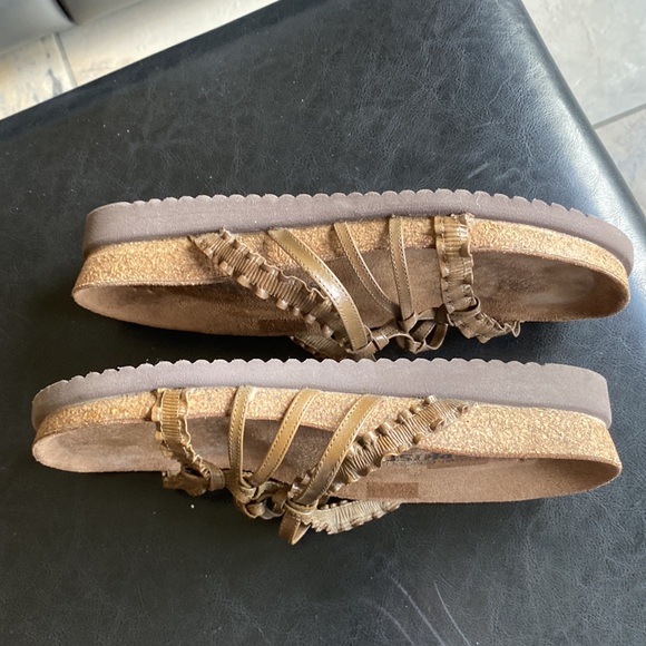 MEPHISTO Amazing Shape Sandals Brown HILLY Size 10/40 - Picture 5 of 7